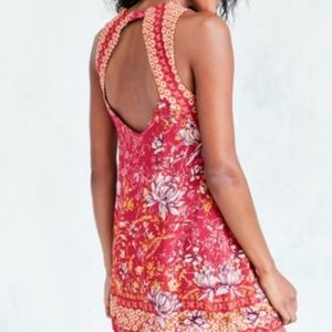 Urban Outfitters Guinevere Open-Back Smock Dress